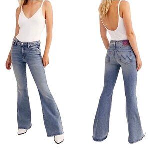 Mother Super Cruiser Mystical Collection Laws of Attraction Flare Jeans 31
